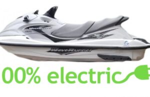 E-jetski moto d'acqua elettrica