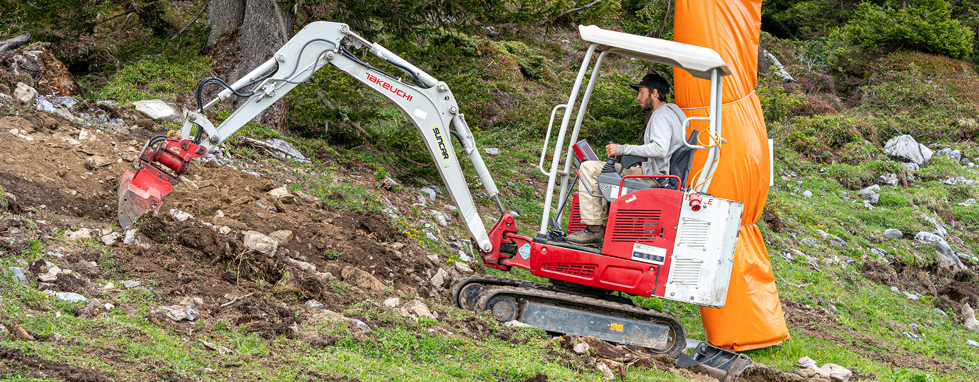 escavatore elettrico
