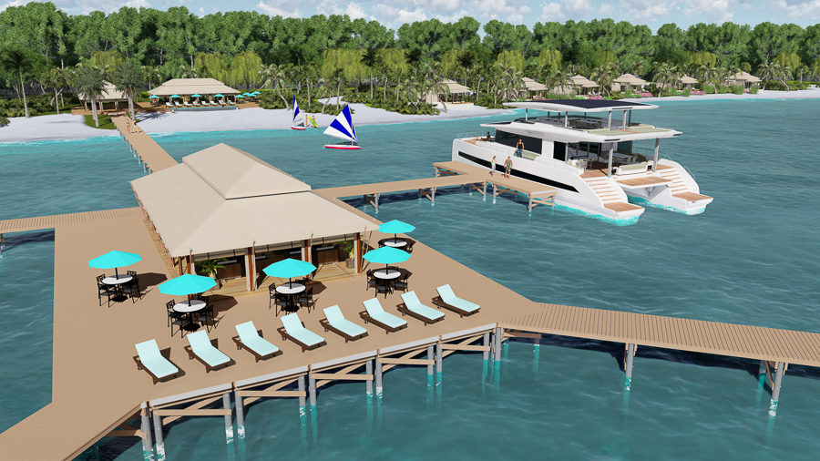 catamarano elettrico