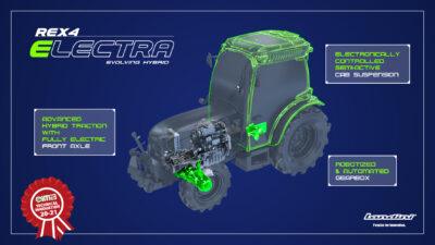 trattore elettrico ibrido