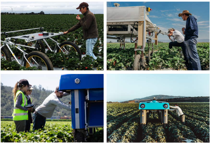 robot agricolo solare