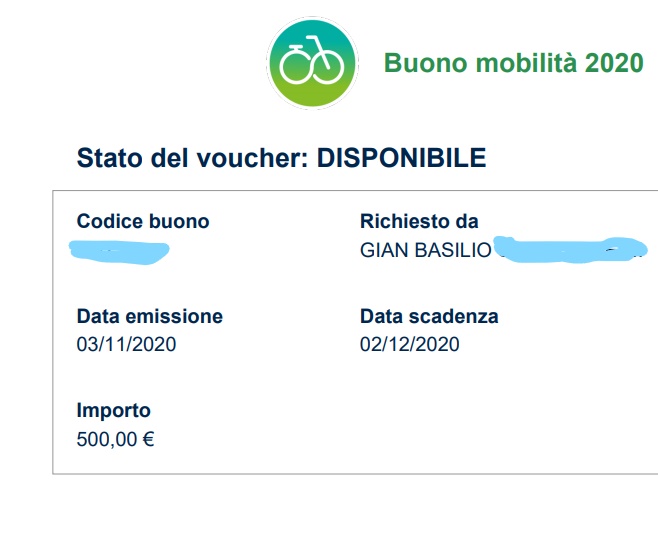 buono mobilità
