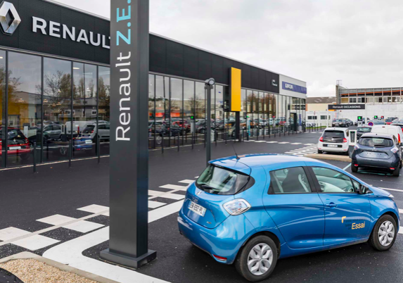 la Renault dice