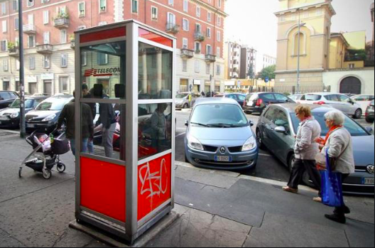 le cabine telefoniche