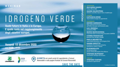 webinar idrogeno