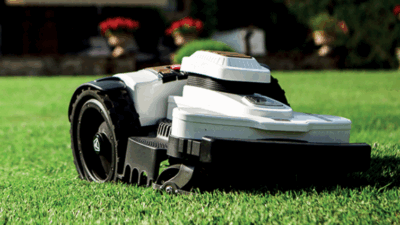 robot giardino