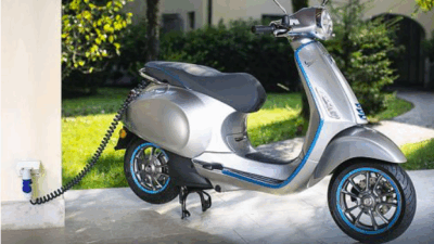 vespa elettrica ricarica