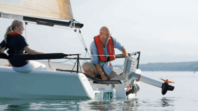 barca a vela canottaggio