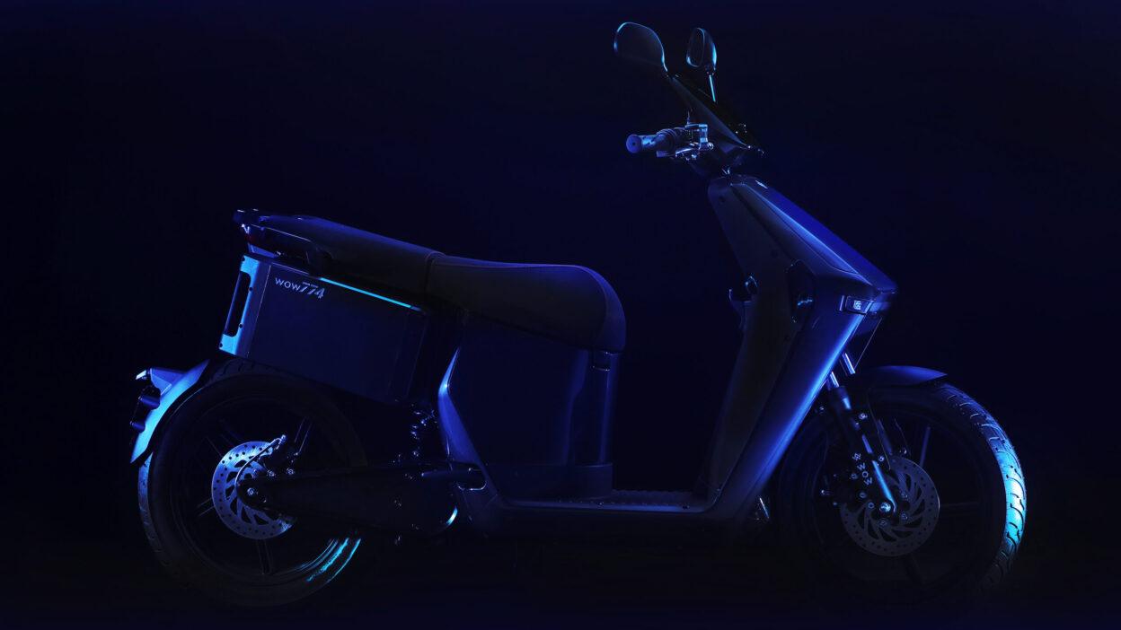 e-scooter tricolore WOW!