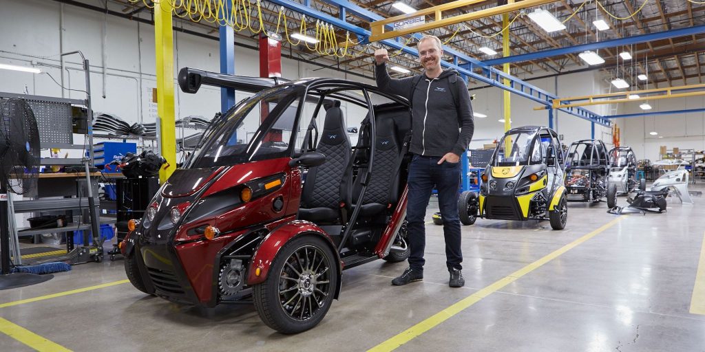 arcimoto tre ruote