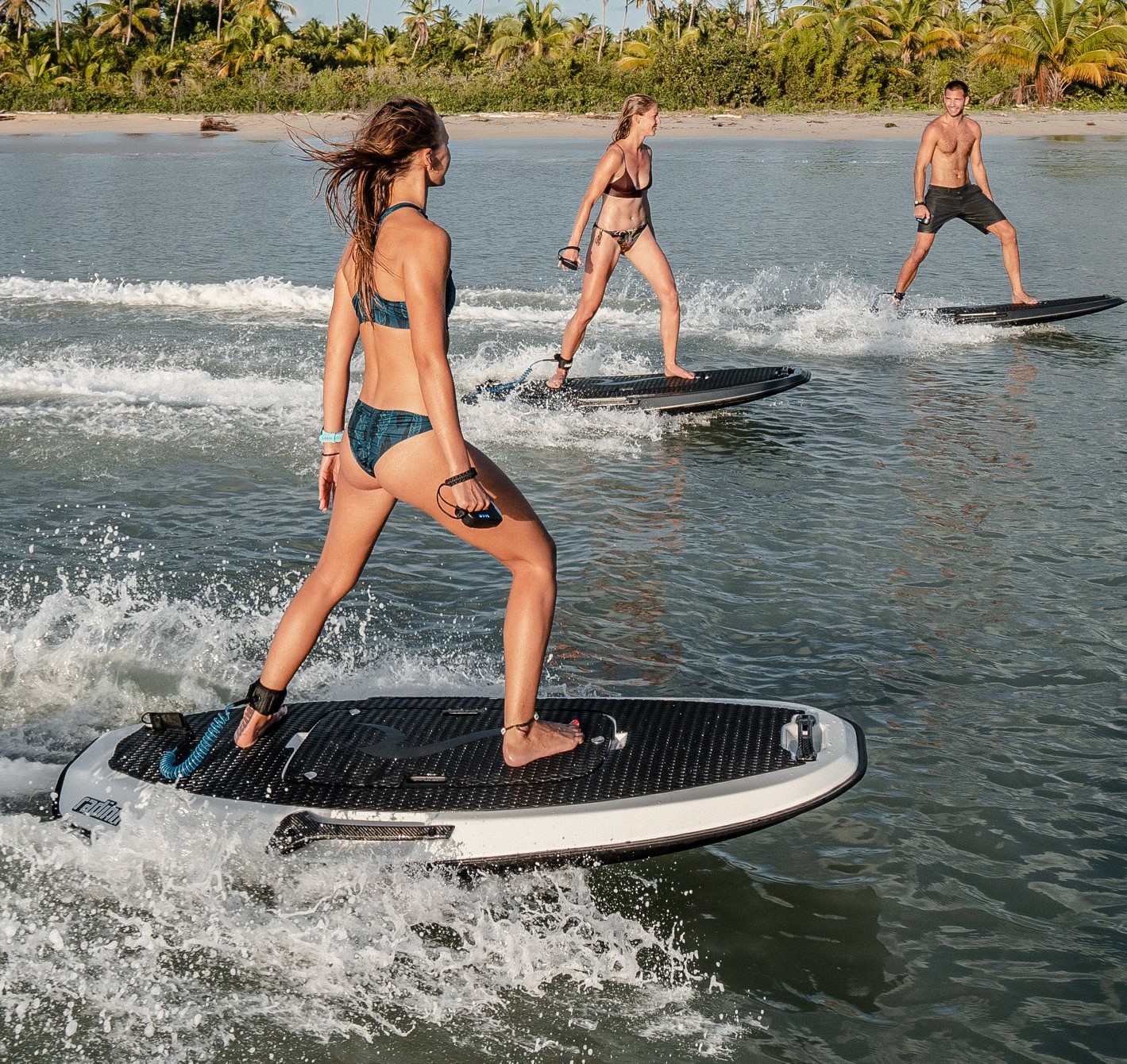 Anti-Scivolo Deck Standing Barca per Adolescenti e Adulti Controllo di Surf WNZL Surfboard elettrico-24V Scheda elettrica Guidata da Batteria Stand up Paddle Board 