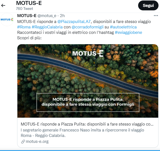 motus-e formigli