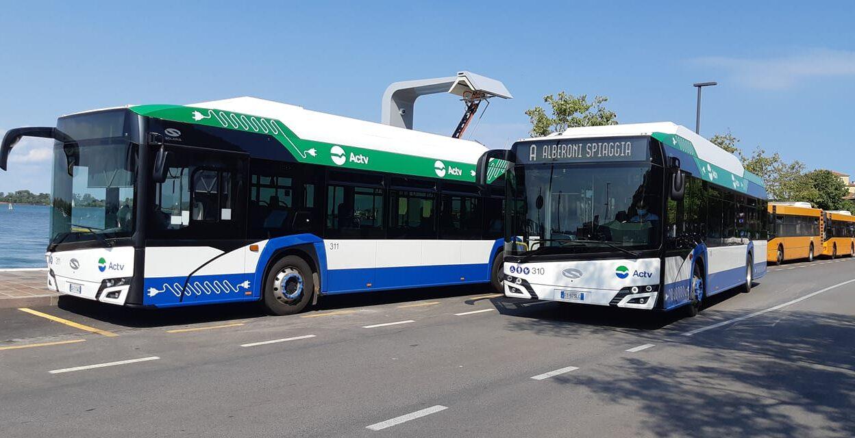 bus elettrici venezia