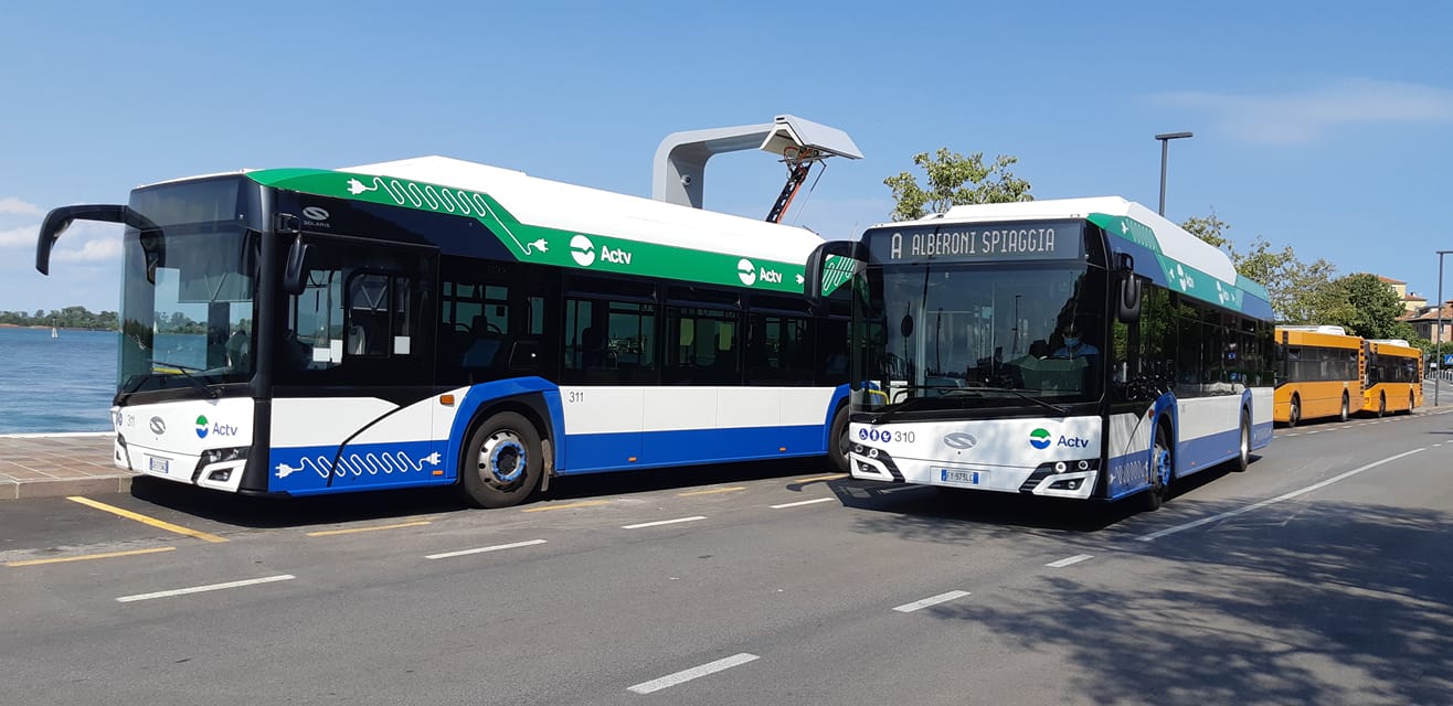 bus elettrici venezia
