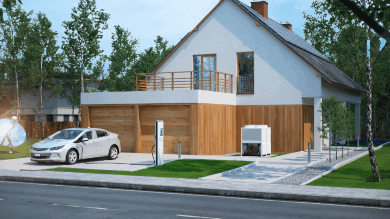 auto elettrica casa