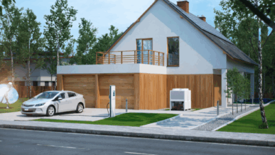 auto elettrica casa