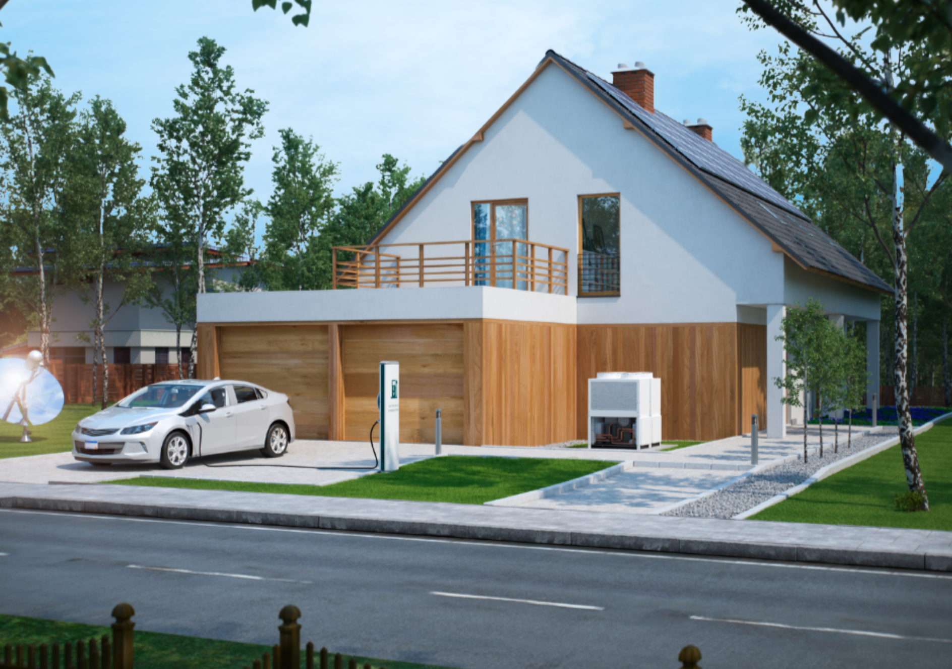 auto elettrica casa