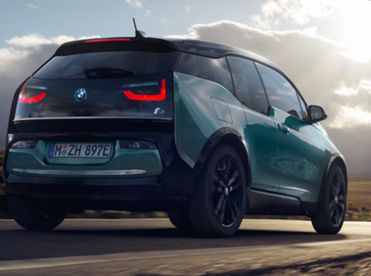 BMW i3 a fine corsa