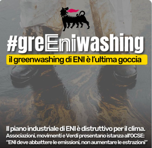 ambientalisti contro eni