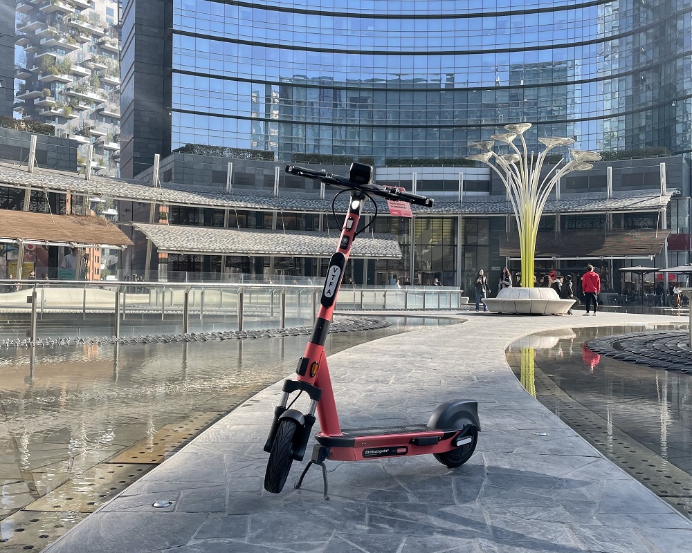 Monopattini sharing e parcheggi