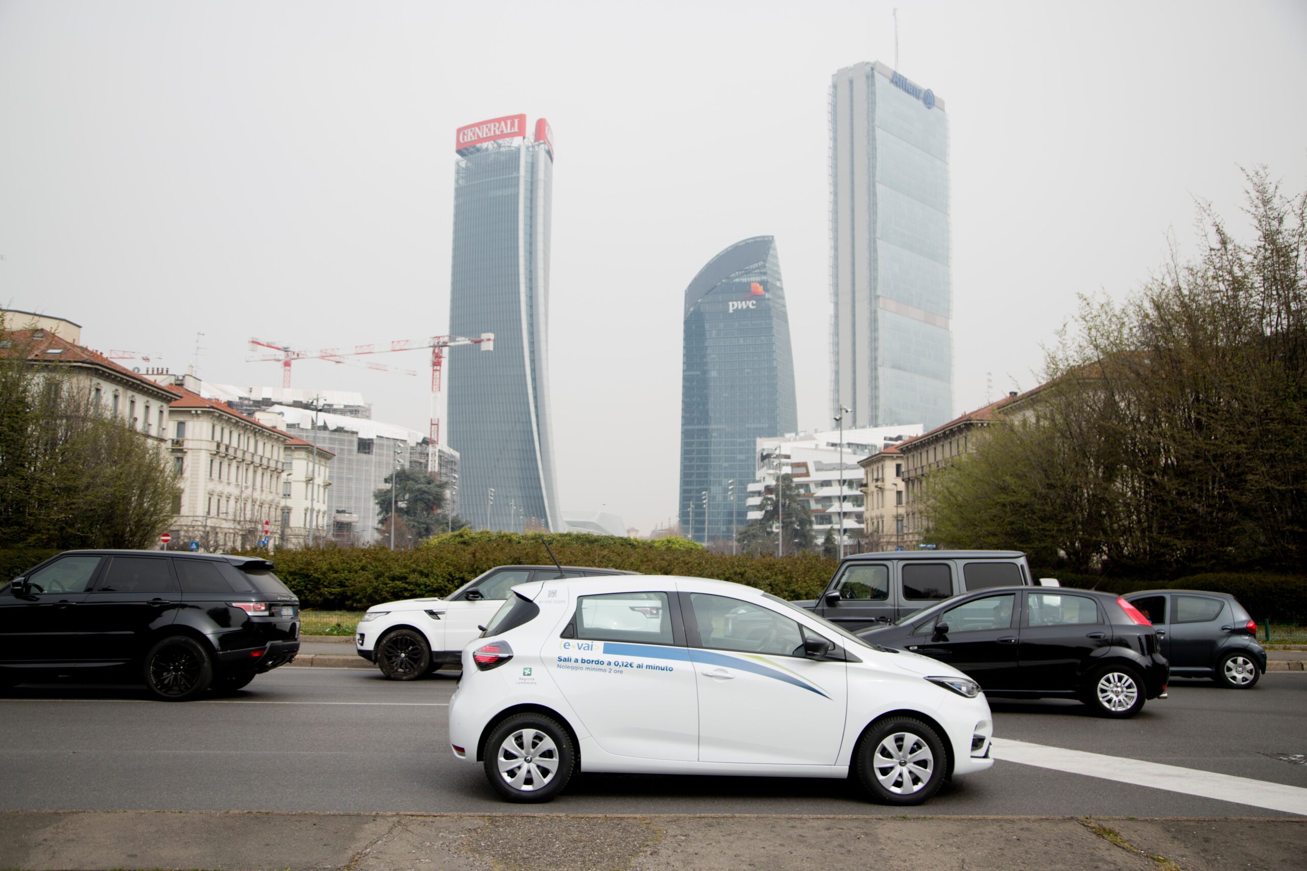 e-vai car sharing elettrico