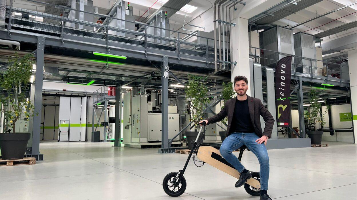 e-scooter bamboo