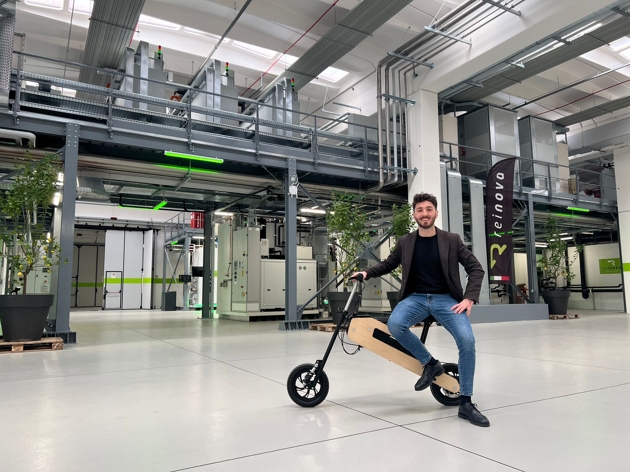 e-scooter bamboo
