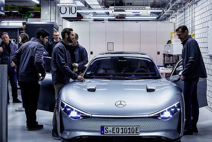 la Mercedes da mille km