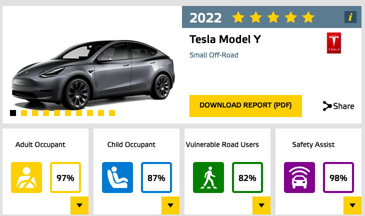 sicurezza Model y