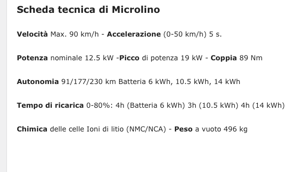 il microlino spiaggina