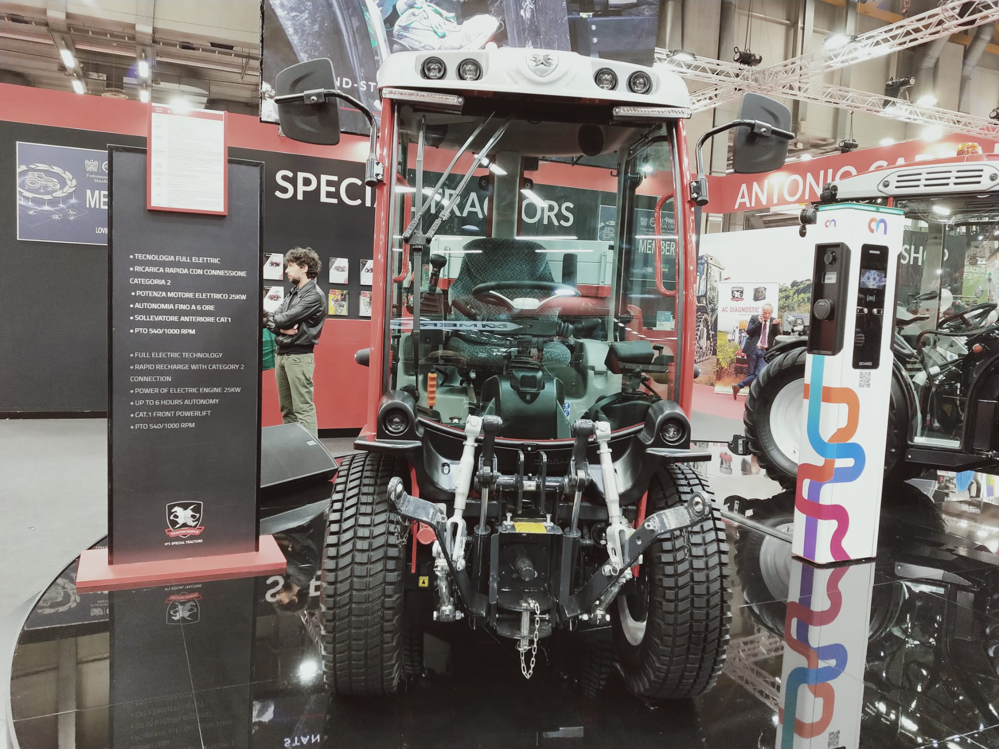 trattore elettrico