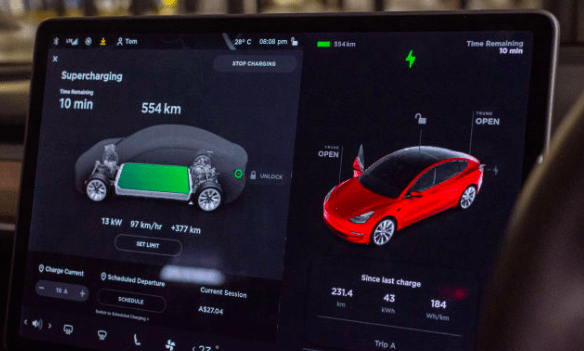 i consumi della mia Tesla