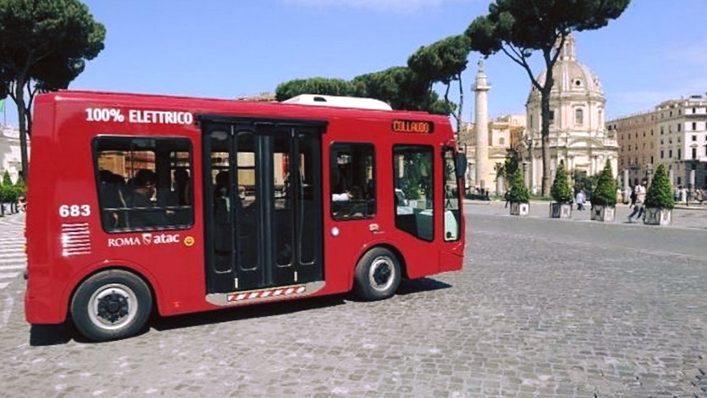 Roma bus elettrici