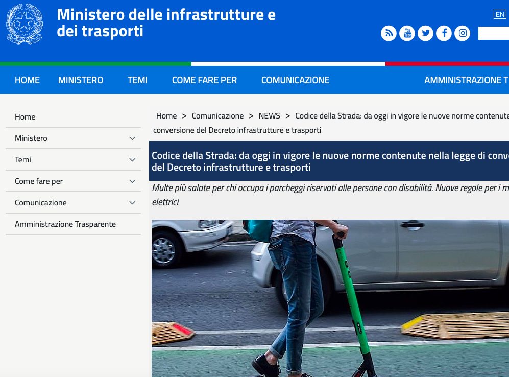 parcheggiatori della ricarica