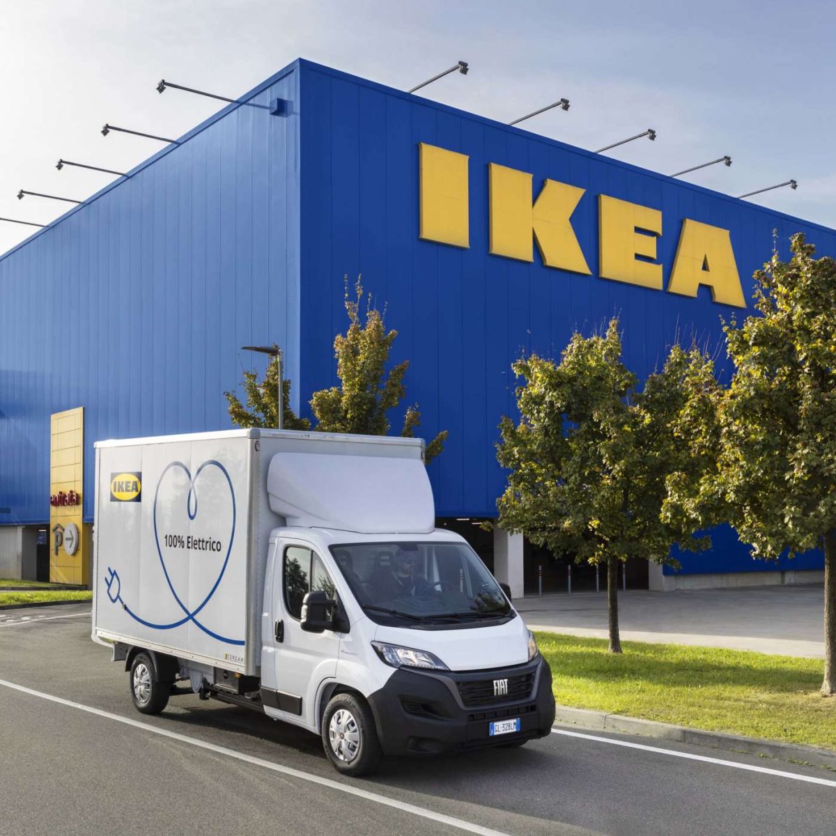 Ikea consegne con veicoli elettrici