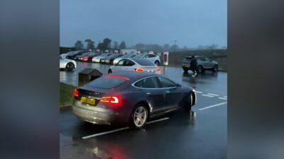 tesla supercharger