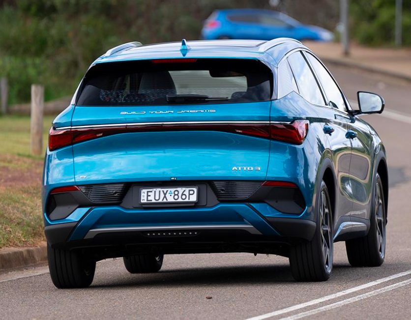 byd a caccia di tesla