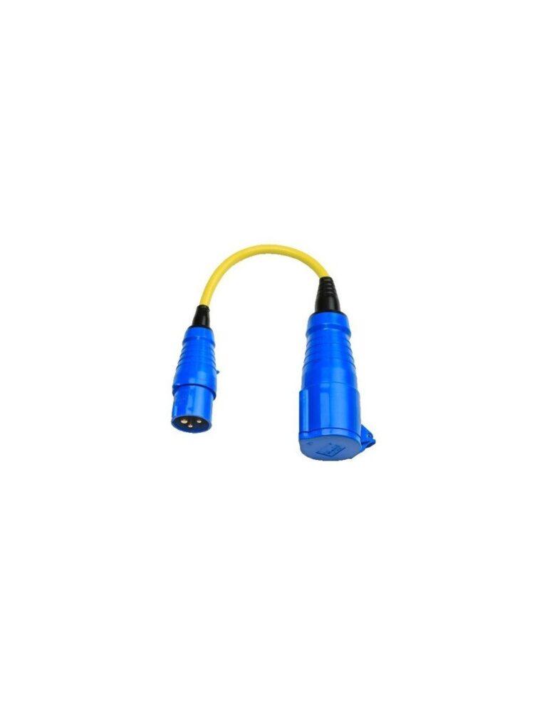 Walther 16 Amp Presa 32a Spina Blu Ponte Artico Adattatore - Foto 4