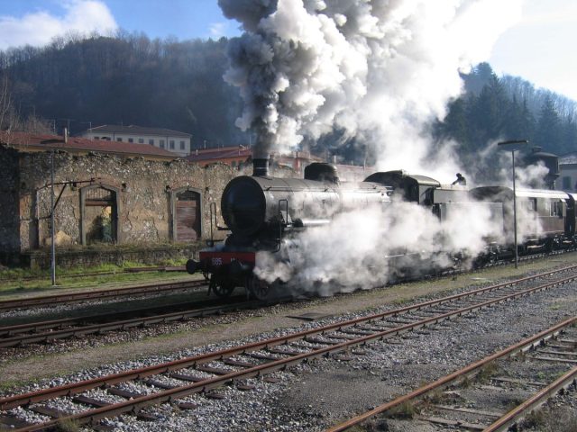 locomotiva vapore e-fuel