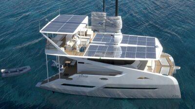 Catamarano solare