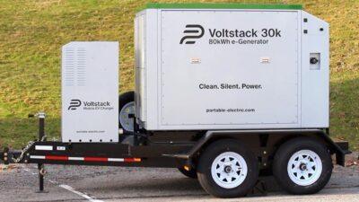 macchine da cantiere elettriche ricarica mobile