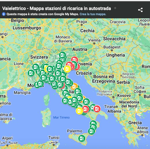 Colonnine inattive o introvabili