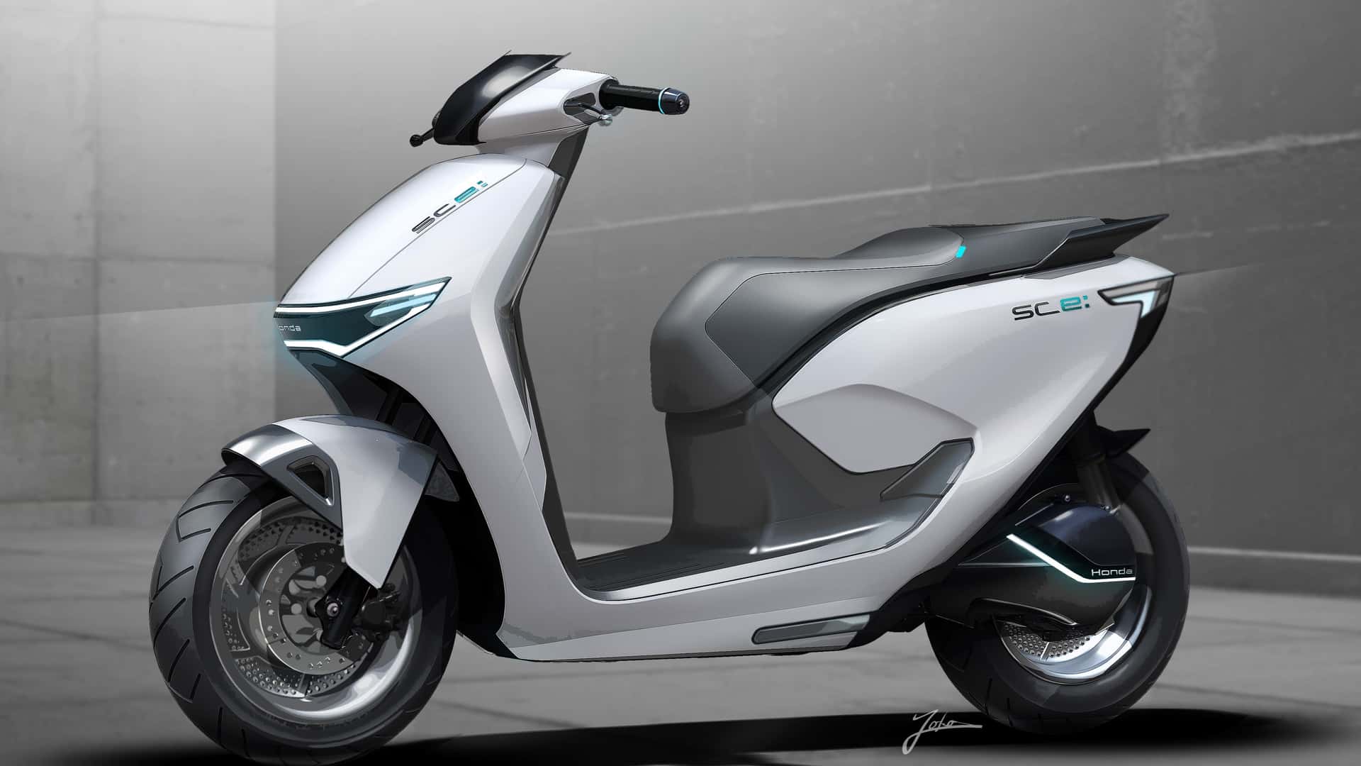 Honda scooter