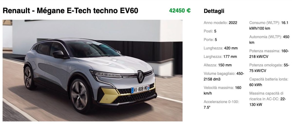 Renault Megane 60 kWh
