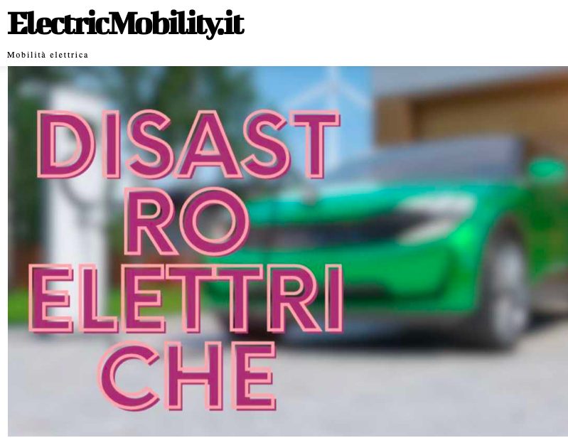 Le vendite di EV