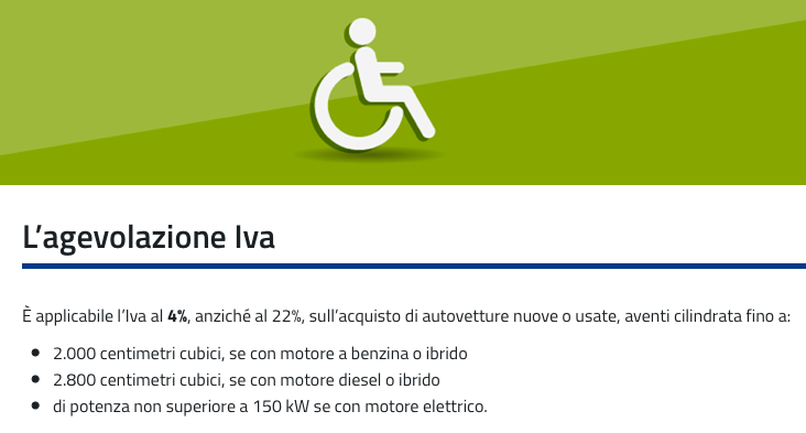 Iva al 4% disabil