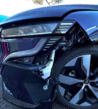 La mia auto incidentata