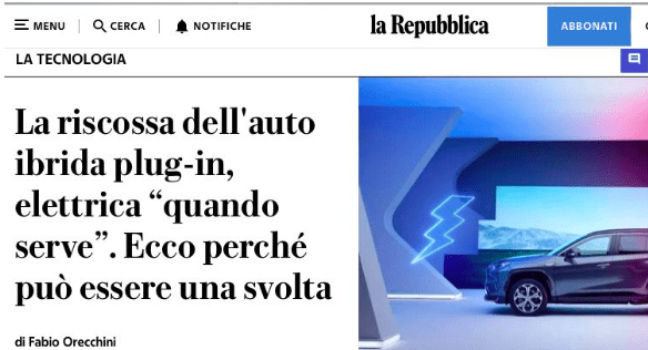 in arrivo la riscossa