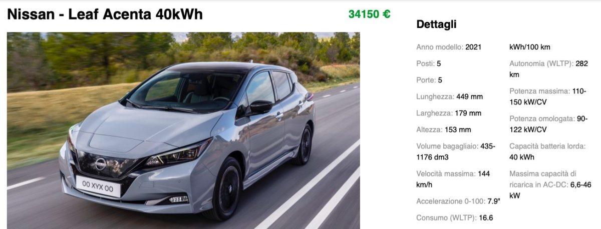 Nissan Leaf 40 kWh