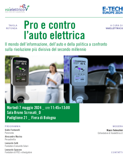 Elettrico SÌ elettrico NO